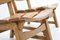 Brutalist Oak Fireside Chairs from AWA Meubelfabriek, 1960s, Set of 2, Image 3