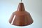 Large Mid-Century Enameled Work Ceiling Lamp from Louis Poulsen, 1960s, Image 1
