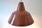 Large Mid-Century Enameled Work Ceiling Lamp from Louis Poulsen, 1960s, Image 3