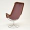 Vintage Leather & Chrome Swivel Jetson Chair by Bruno Mathsson for Dux, 1960s 11