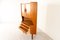 Mid-Century Danish Modern Teak Eckschrank mit Bar, 1960er 5