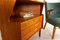 Mid-Century Danish Modern Teak Corner Cabinet with Bar Unit, 1960s, Image 13