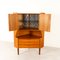 Mid-Century Danish Modern Teak Corner Cabinet with Bar Unit, 1960s, Image 11