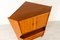 Mid-Century Danish Modern Teak Corner Cabinet with Bar Unit, 1960s, Image 10