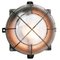 Mid-Century Industrial Bakelite and Frosted Glass Sconce, Image 3