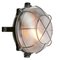 Mid-Century Industrial Bakelite and Frosted Glass Sconce, Image 1