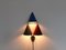 Danish Triple-Shaded Mosaik Sconce by Bent Karlby for Lyfa, 1950s, Image 10