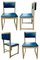 Modernist Dining Chairs, 1970s, Set of 4, Image 2