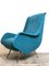 Italian Lounge Chair by Aldo Morbelli for ISA Bergamo, 1950s, Image 1