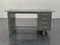 Bureau en Aluminium Peint avec Plateau en Stratifié de Carlotti, 1950s 1