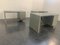 Bureau en Aluminium Peint avec Plateau en Laminé de Carlotti, 1950s 10