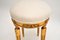 Antique French Giltwood Stool, Image 8