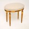 Antique French Giltwood Stool 7