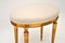 Antique French Giltwood Stool, Image 4