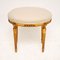 Antique French Giltwood Stool 1
