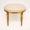 Antique French Giltwood Stool, Image 1