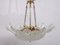 Italian Barovier & Toso Style Murano Glass Ceiling Lamp, 1970s 6