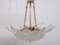 Italian Barovier & Toso Style Murano Glass Ceiling Lamp, 1970s, Image 6