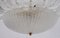 Italian Barovier & Toso Style Murano Glass Ceiling Lamp, 1970s, Image 11