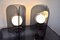 Lámparas de mesa danesas de metacrilato y madera, años 50. Juego de 2, Imagen 3