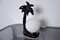 French Ceramic Palm Tree Table Lamp, 1970s, Image 5