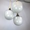 Vintage Italian Glass & Metal Ceiling Lamp from Esperia, 1970s, Image 18