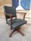 English Art & Craft Captain Swivel Desk Chair, 1920s 1