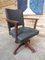 English Art & Craft Captain Swivel Desk Chair, 1920s, Image 1