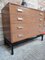 Vintage Retro Teak Chest of Drawers with Metal Base, 1960s 2