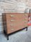 Vintage Retro Teak Chest of Drawers with Metal Base, 1960s, Image 1