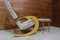 Rocking Chair with Ottoman, 1950s, Set of 2 3