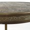 Mid-Century Moroccan Occasional Table with Hammered & Engraved Copper Top 5