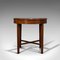 Victorian English Round Oak Coffee / Side / Lamp Table, Circa 1880 2