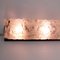 XL Mid-Century Modern Glass 3-Light Sconce in the Style of Kalmar 8