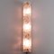 XL Mid-Century Modern Glass 3-Light Sconce in the Style of Kalmar, Image 7