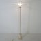 Lámpara de pie Mid-Century moderna de acero blanco de Frandsen, Imagen 6