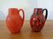 German Ceramic 414-16 Vases from Scheurich, 1960s, Set of 9 5