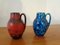 German Ceramic 414-16 Vases from Scheurich, 1960s, Set of 9 15