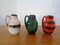 German Ceramic 414-16 Vases from Scheurich, 1960s, Set of 9 7