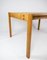 Danish Oak and Cork Dining Table, 1970s 5
