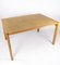Danish Oak and Cork Dining Table, 1970s, Image 2