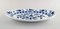 Large Antique Blue Onion Serving Dish in Hand-Painted Porcelain from Meissen, Image 3