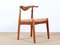 Mid-Century Scandinavian Model Bull Chair by Knud Faerch 1