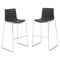 Aava Gray and White Bar Stools by Antti Kotilainen for Arper, 2013, Set of 2 1