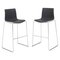 Aava Gray and White Bar Stools by Antti Kotilainen for Arper, 2013, Set of 2, Image 1