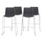 Aava Gray and White Bar Stools by Antti Kotilainen for Arper, Set of 4, 2013, Image 1