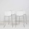 Aava Gray and White Bar Stools by Antti Kotilainen for Arper, Set of 4, 2013 4