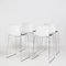 Aava Gray and White Bar Stools by Antti Kotilainen for Arper, Set of 4, 2013, Image 3