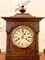 19th Century Victorian Walnut Inlaid Eight Day Mantel Clock 3