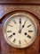 19th Century Victorian Walnut Inlaid Eight Day Mantel Clock 4